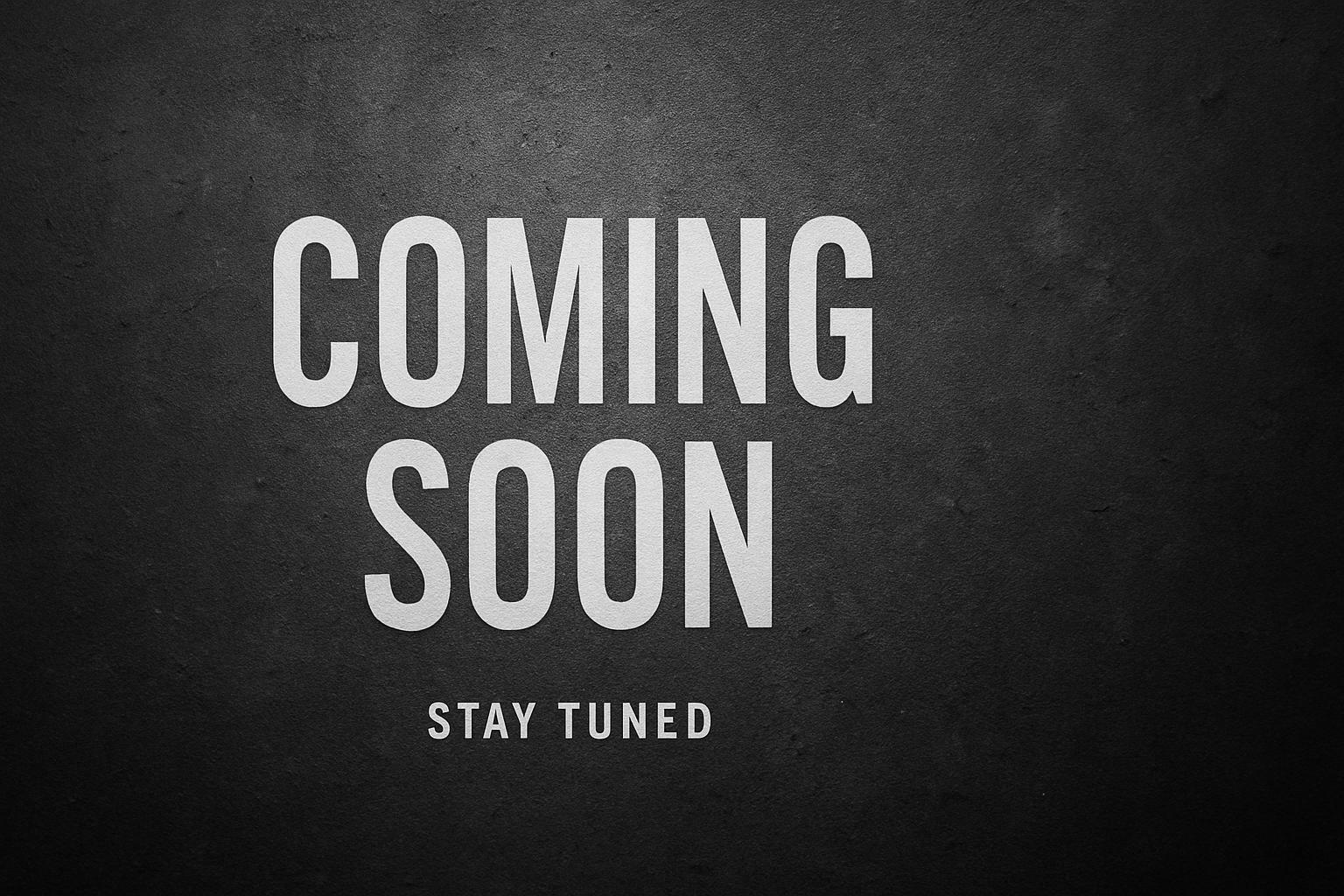 Next Blog Post ComingSoon